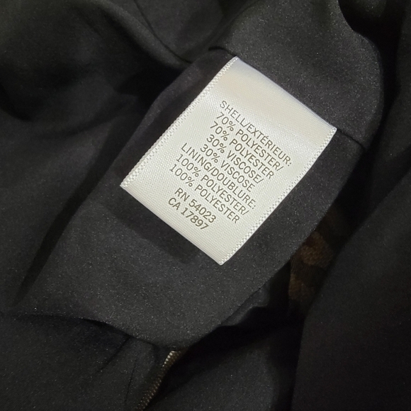 Banana Republic Cheetah Print Textured Skirt Size 4P - Picture 13 of 15